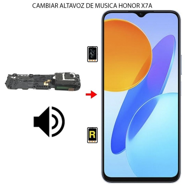 Cambiar Altavoz de Música Honor X7a