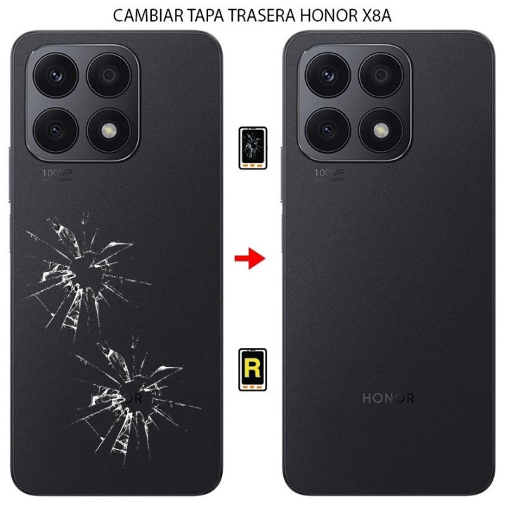 Cambiar Tapa Trasera Honor X8a