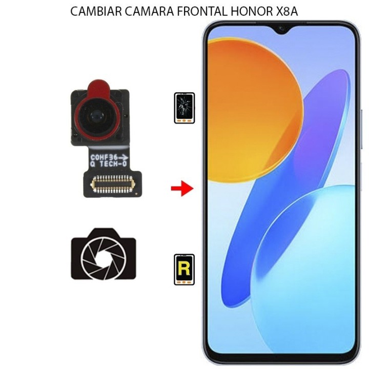 Cambiar Cámara Frontal Honor X8a