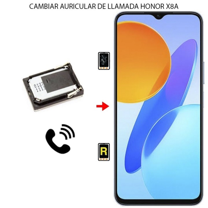 Cambiar Auricular de Llamada Honor X8a