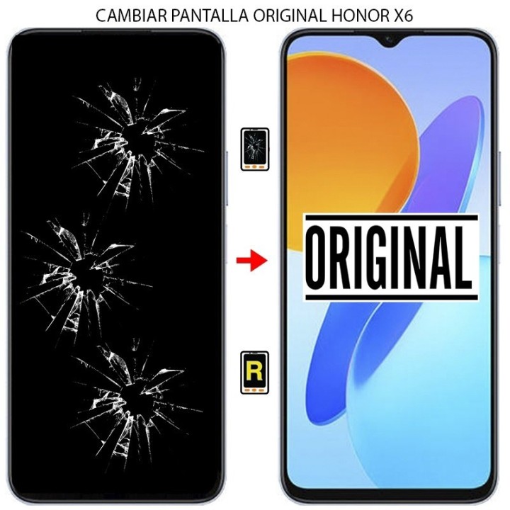 Cambiar Pantalla Original Honor X6