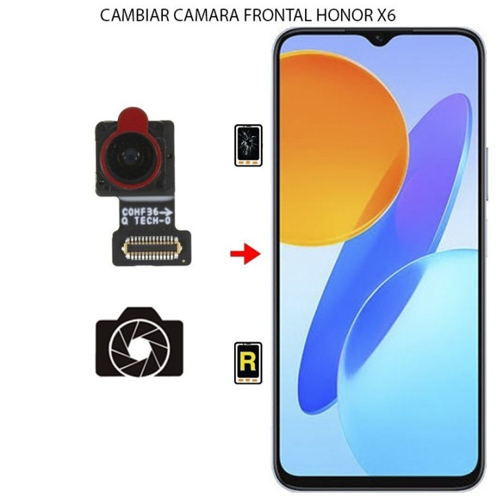 Cambiar Cámara Frontal Honor X6