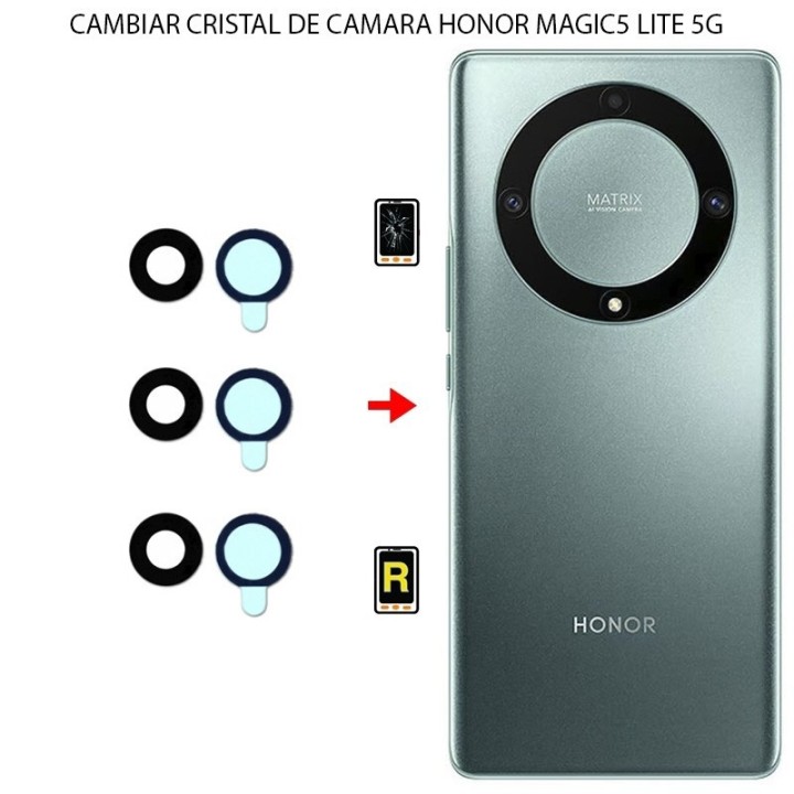 Cambiar Cristal Cámara Trasera Honor Magic 5 Lite 5G