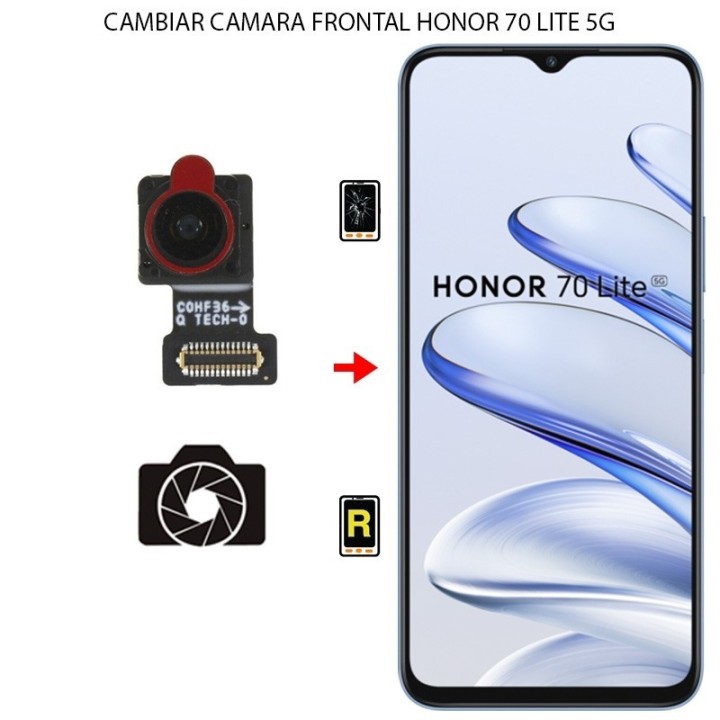 Cambiar Cámara Frontal Honor 70 Lite