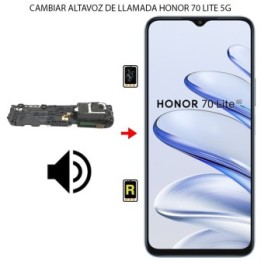 Cambiar Altavoz de Música Honor 70 Lite