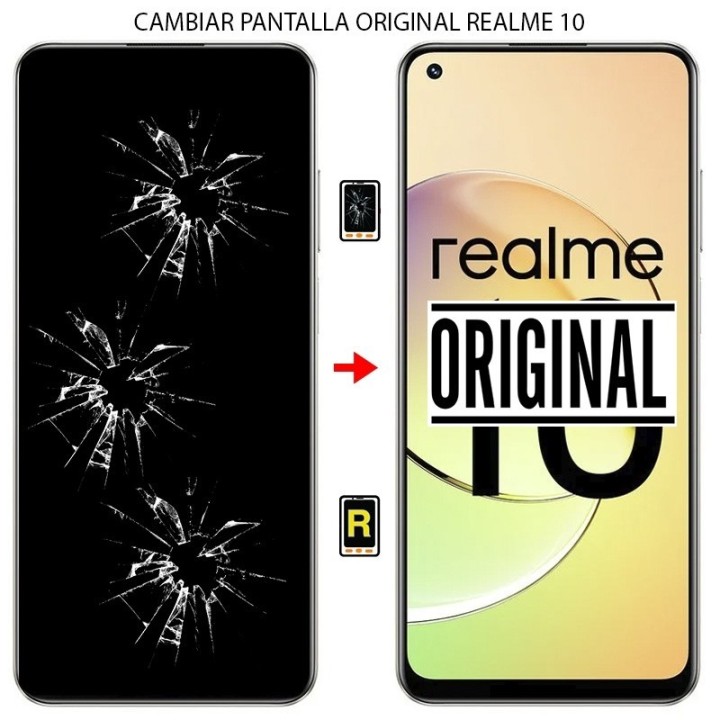 Cambiar Pantalla Original Realme 10