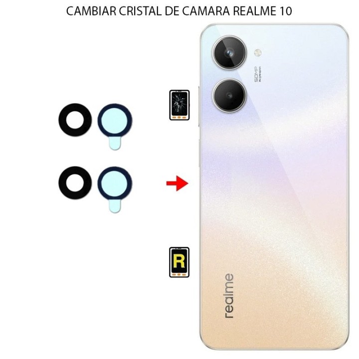 Cambiar Cristal Cámara Trasera Realme 10