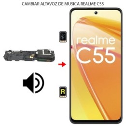 Cambiar Altavoz de Música Realme C55