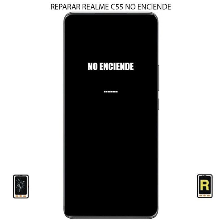 Reparar Realme C55 No Enciende