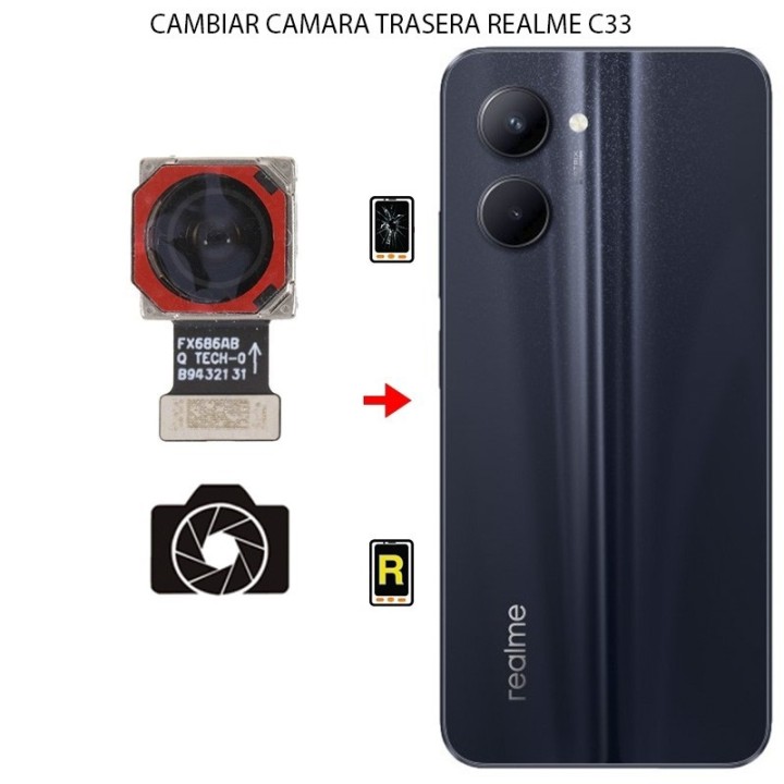 Cambiar Cámara Trasera Realme C33