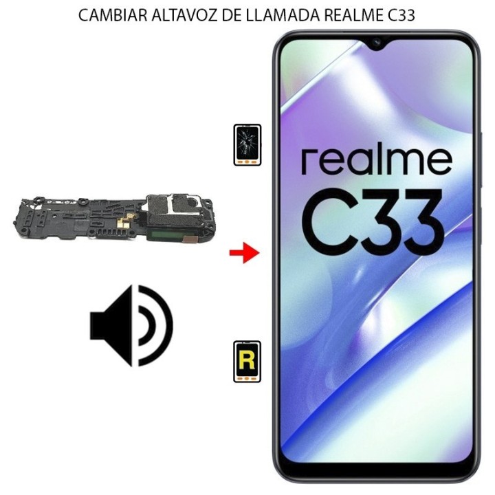 Cambiar Altavoz de Música Realme C33