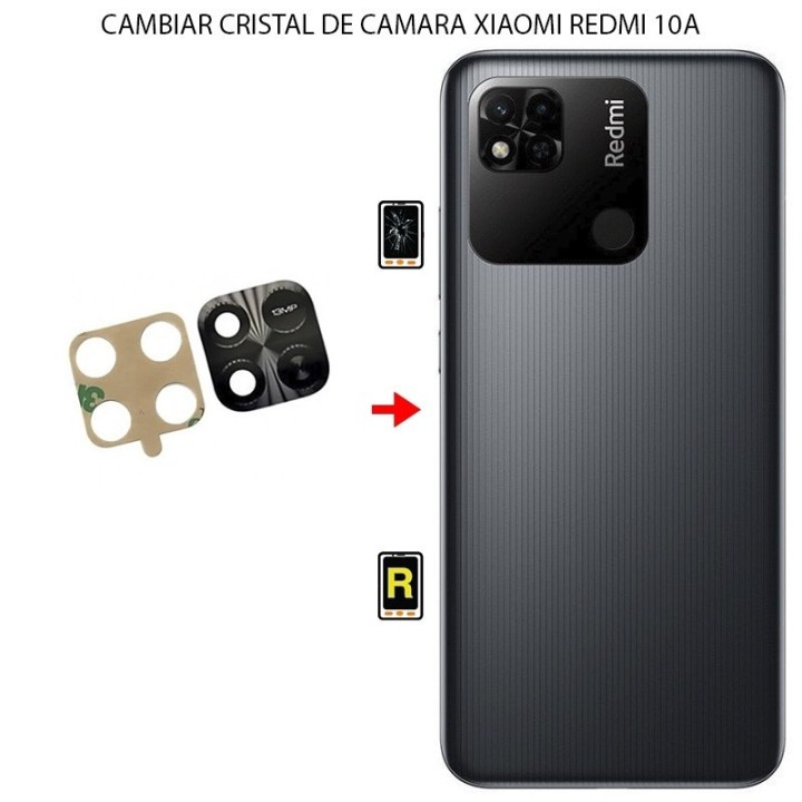 Cambiar Cristal Cámara Trasera Xiaomi Redmi 10A