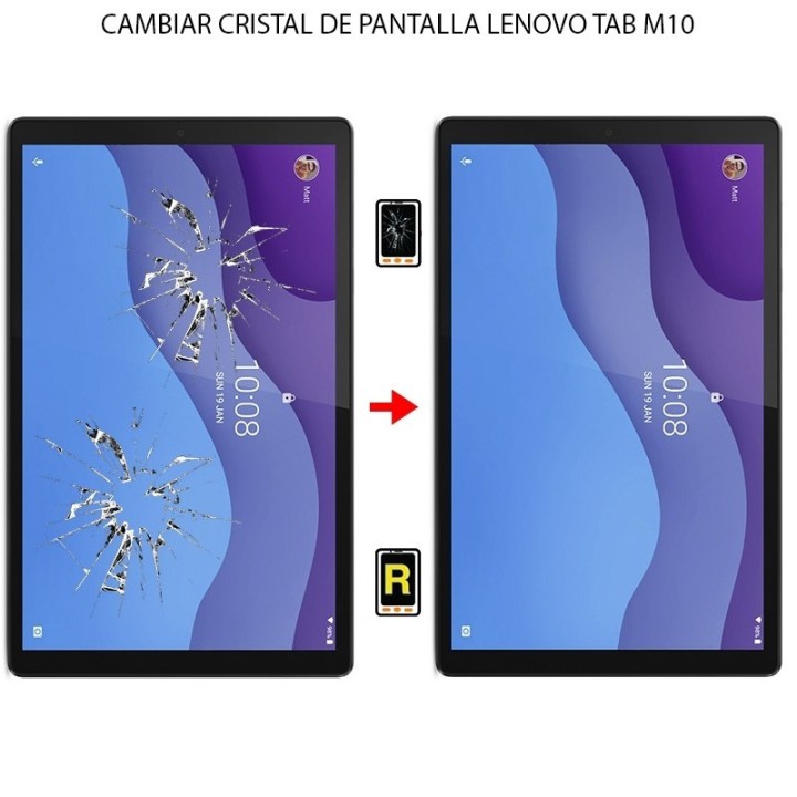 Cambiar Cristal De Pantalla Lenovo Tab M10 HD Gen 2