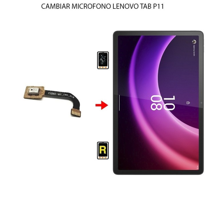 Cambiar Microfono Lenovo Tab P11 Gen 2