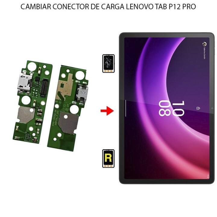 Cambiar Conector De Carga Lenovo Tab P12 Pro