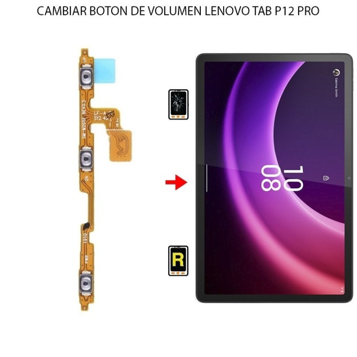 Cambiar Botón De Volumen Lenovo Tab P12 Pro