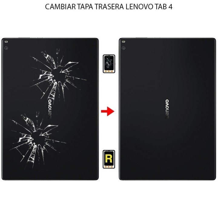Cambiar Tapa Trasera Lenovo Tab 4 10