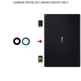 Cambiar Cristal Cámara Trasera Lenovo Tab 4 10 Plus