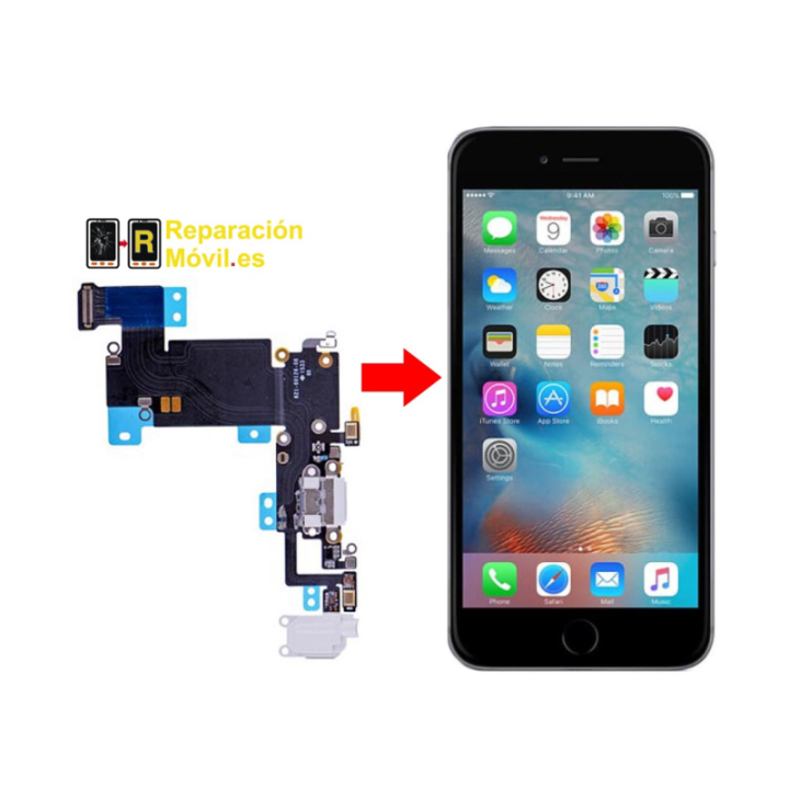 Cambiar Conector de Carga iPhone 6 Plus