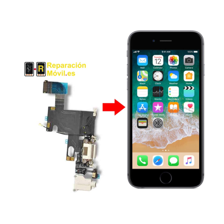 Cambiar conector de carga iPhone 6s