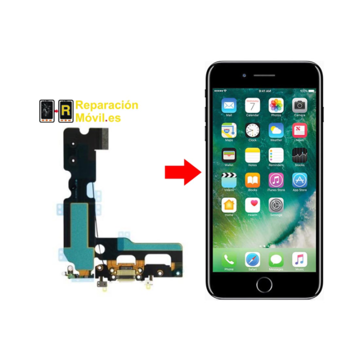 Cambiar Conector de Carga iPhone 7 Plus