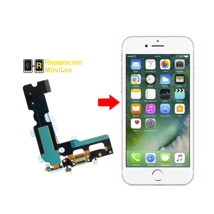 Cambiar Conector de carga iPhone 7