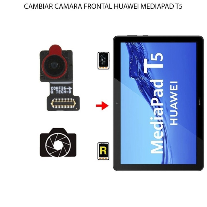 Cambiar Cámara Frontal Huawei MediaPad T5