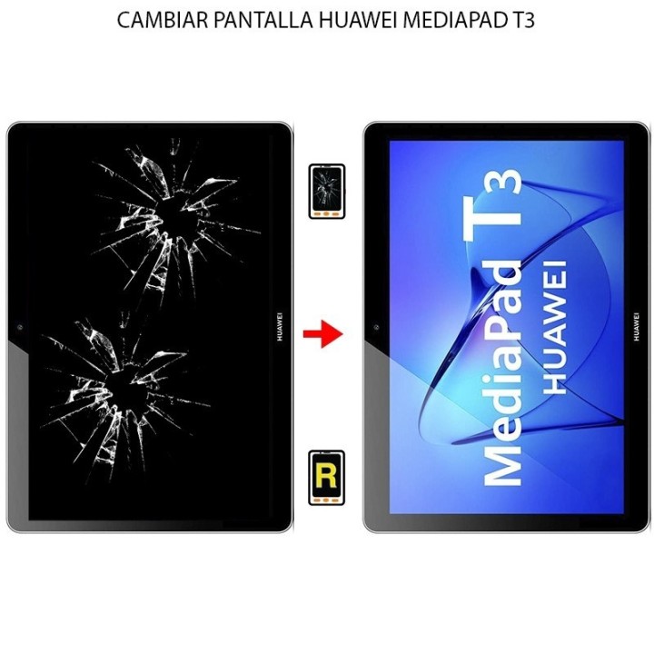 Cambiar Pantalla Huawei MediaPad T3 7