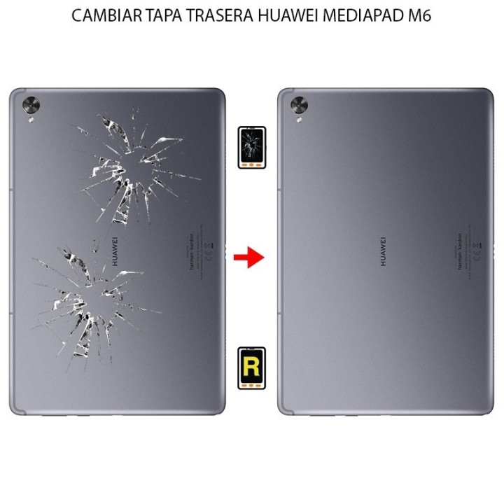 Cambiar Tapa Trasera Huawei MediaPad M6 8.4