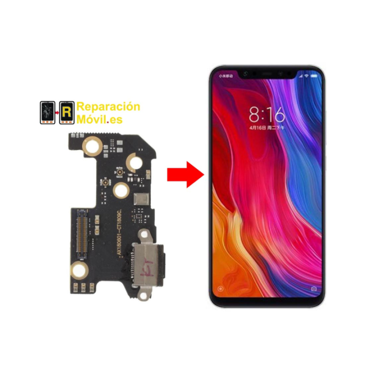 Cambiar Conector De Carga Xiaomi Mi 8