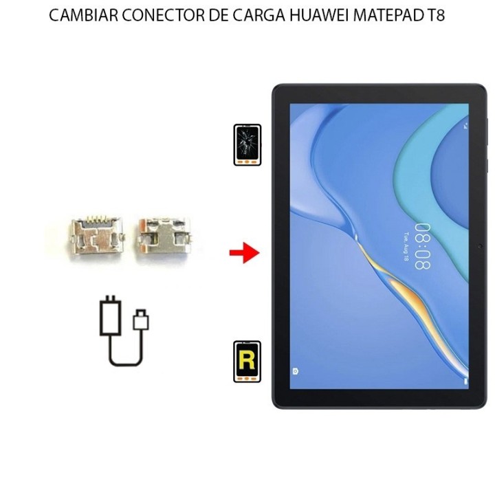 Cambiar Conector De Carga Huawei MatePad T8