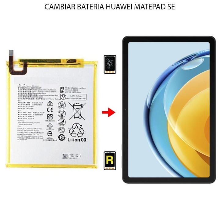 Cambiar Batería Huawei MatePad SE