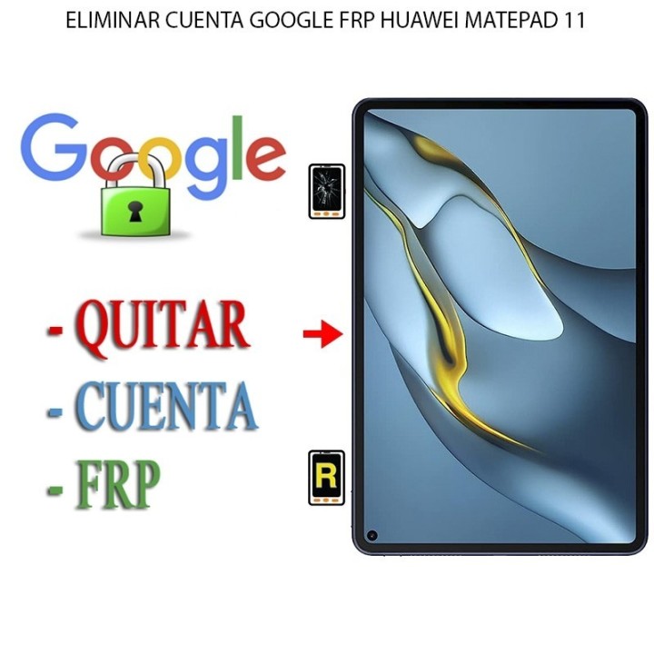 Eliminar Contraseña y Cuenta Google Huawei MatePad 11 2023