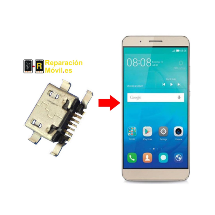 Cambiar Conector De Carga Honor 7i