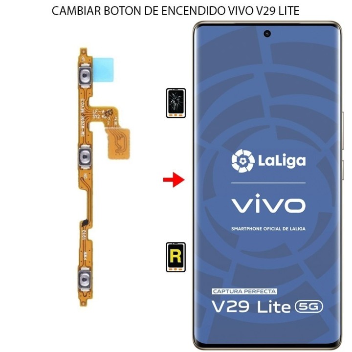 Cambiar Botón de Encendido Vivo V29 Lite 5G