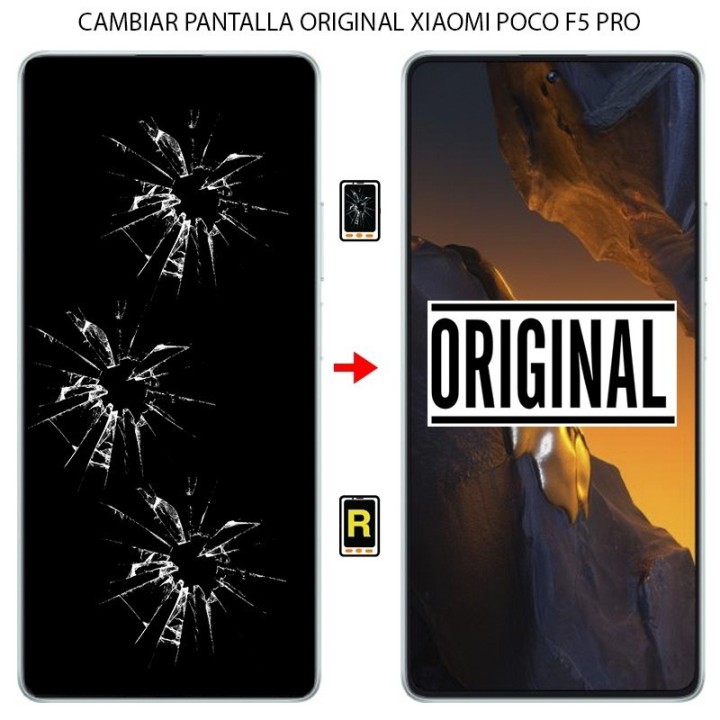 Cambiar Pantalla Original Xiaomi Poco F5 Pro 5G