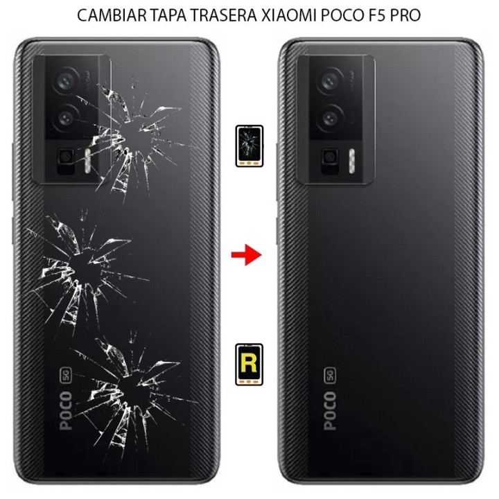 Cambiar Tapa Trasera Xiaomi Poco F5 Pro 5G