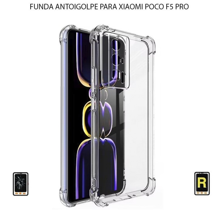 Funda Antigolpe Transparente Xiaomi Poco F5 Pro 5G