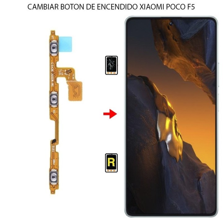 Cambiar Botón de Encendido Xiaomi Poco F5 5G