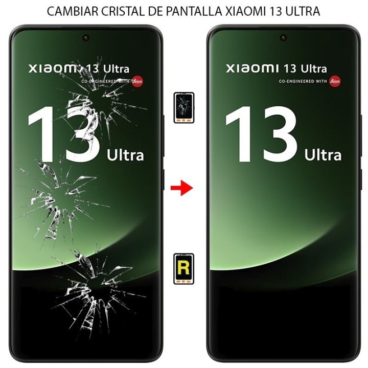 Cambiar Cristal de Pantalla Xiaomi 13 Ultra