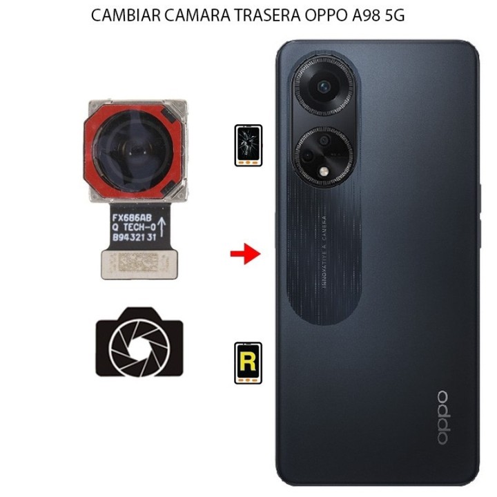 Cambiar Cámara Trasera Oppo A98 5G