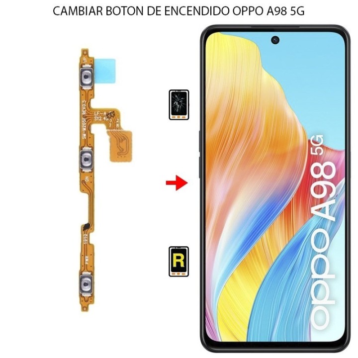 Cambiar Botón de Encendido Oppo A98 5G
