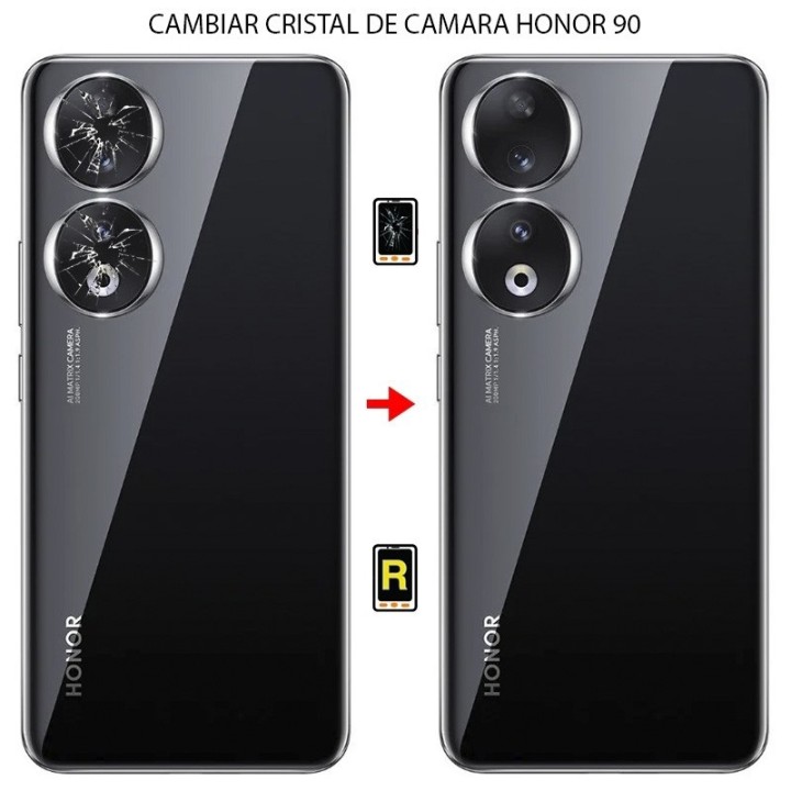 Cambiar Cristal Cámara Trasera Honor 90