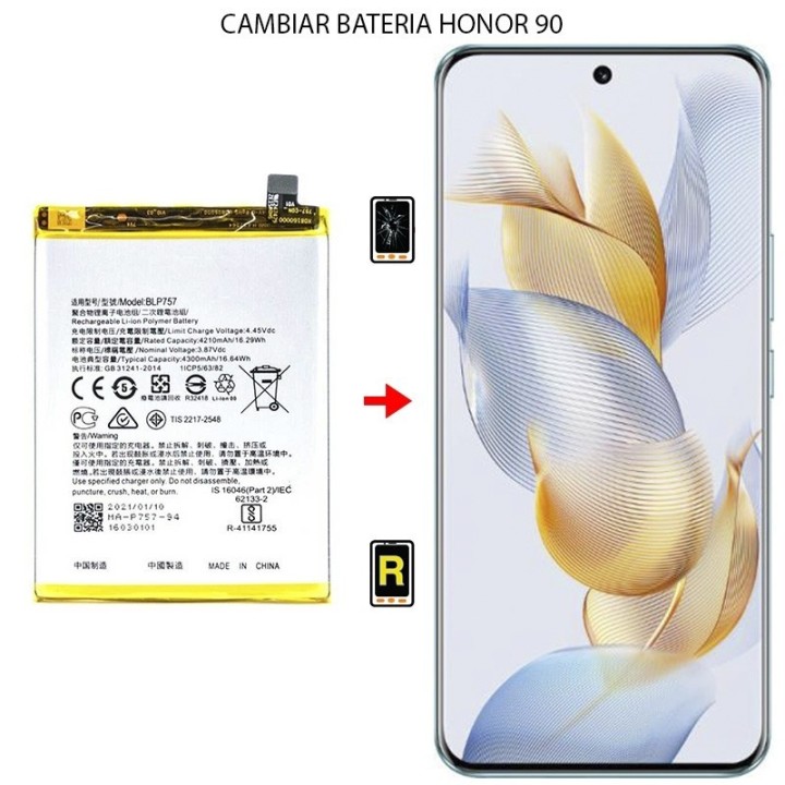 Cambiar Batería Honor 90