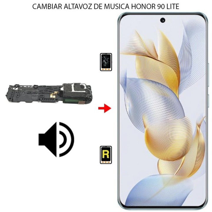 Cambiar Altavoz de Música Honor 90 Lite