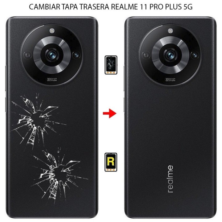 Cambiar Tapa Trasera Realme 11 Pro Plus 5G