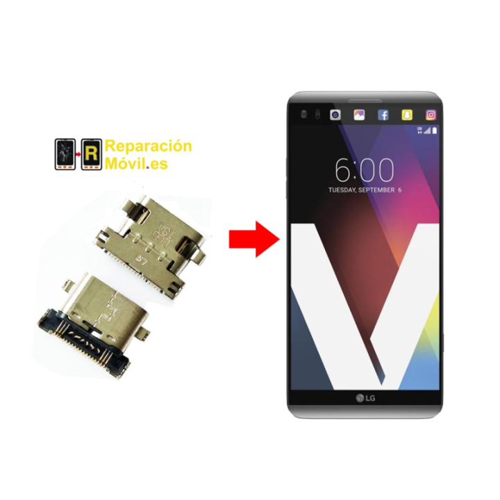 Cambiar Conector De Lg Carga V20