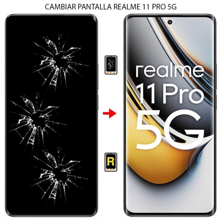 Cambiar Pantalla Realme 11 Pro 5G