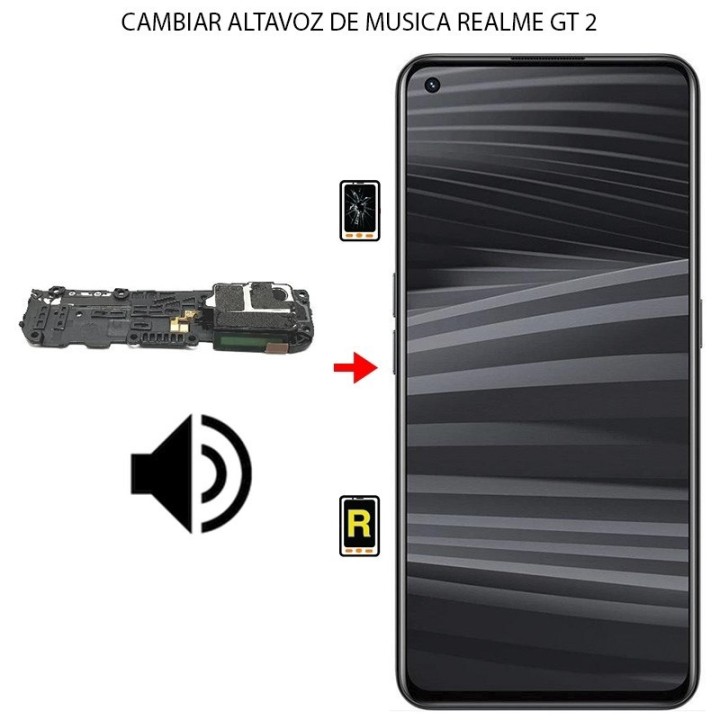 Cambiar Altavoz de Música Realme GT 2