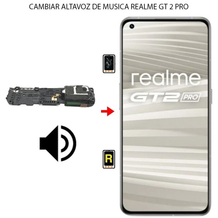 Cambiar Altavoz de Música Realme GT 2 Pro